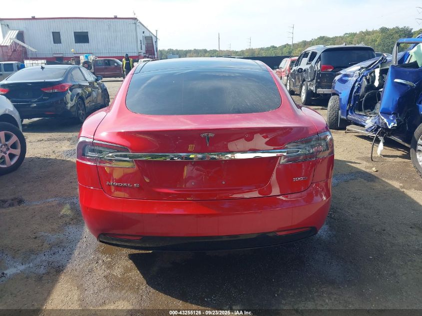 2018 Tesla Model S 100D/75D/P100D VIN: 5YJSA1E26JF254756 Lot: 43255126