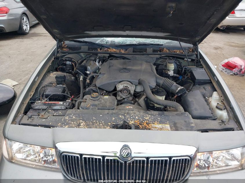 2001 Mercury Grand Marquis Gs VIN: 2MEFM74W01X610388 Lot: 43255146