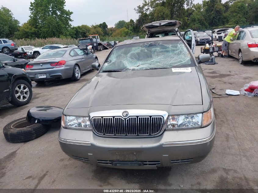 2001 Mercury Grand Marquis Gs VIN: 2MEFM74W01X610388 Lot: 43255146