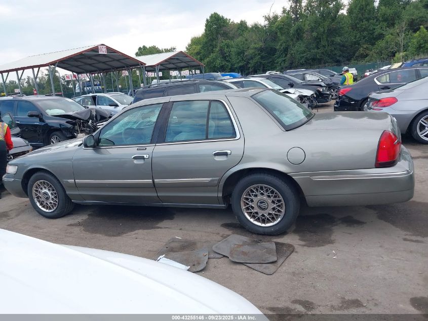 2001 Mercury Grand Marquis Gs VIN: 2MEFM74W01X610388 Lot: 43255146