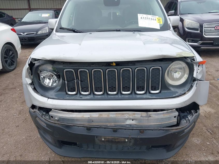 2016 Jeep Renegade Latitude VIN: ZACCJABT0GPD90948 Lot: 43255161