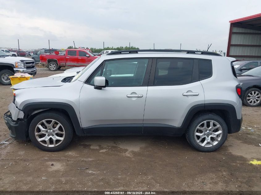 2016 Jeep Renegade Latitude VIN: ZACCJABT0GPD90948 Lot: 43255161