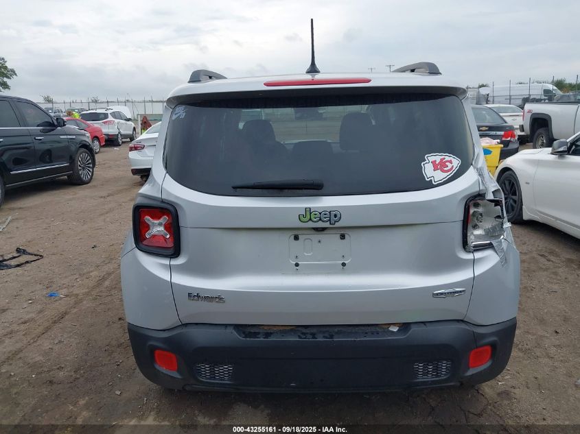 2016 Jeep Renegade Latitude VIN: ZACCJABT0GPD90948 Lot: 43255161