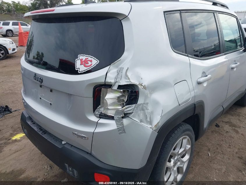 2016 Jeep Renegade Latitude VIN: ZACCJABT0GPD90948 Lot: 43255161