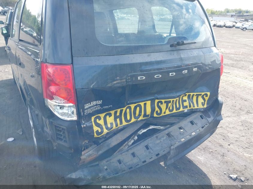 2014 Dodge Grand Caravan American Value Pkg VIN: 2C4RDGBG3ER421965 Lot: 43255182
