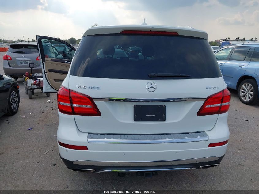 2018 Mercedes-Benz Gls 450 4Matic VIN: 4JGDF6EE1JB026583 Lot: 43255188
