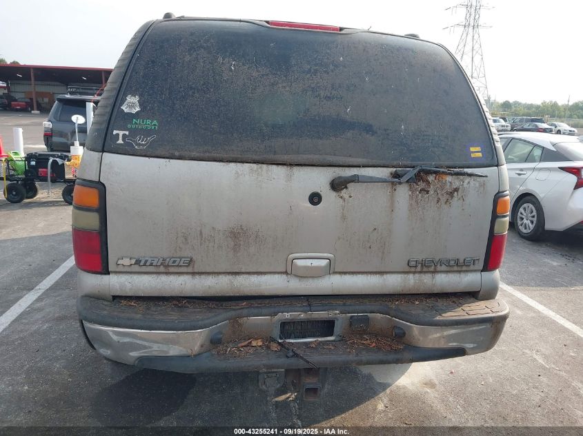 2004 Chevrolet Tahoe Lt VIN: 1GNEC13Z74R269781 Lot: 43255241