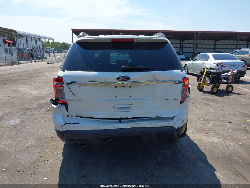 2013 Ford Explorer Limited VIN: 1FM5K7F84DGA10142 Lot: 43255253