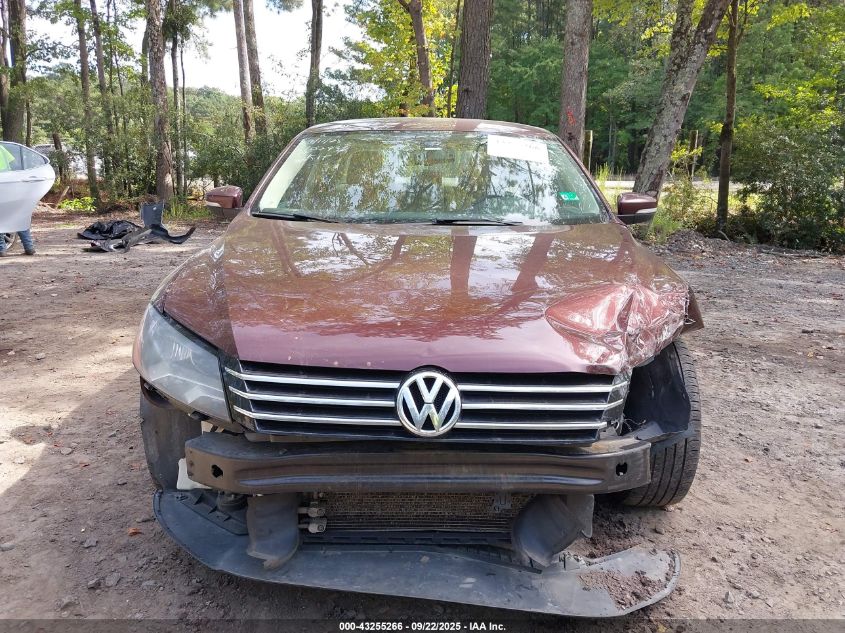 2012 Volkswagen Passat 2.5L Se VIN: 1VWBH7A34CC093981 Lot: 43255266