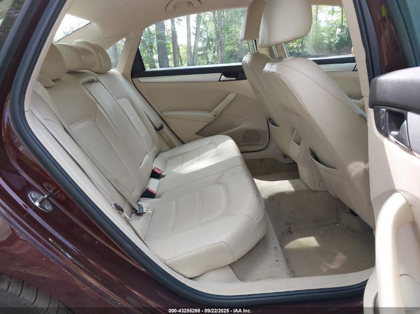 2012 Volkswagen Passat 2.5L Se VIN: 1VWBH7A34CC093981 Lot: 43255266