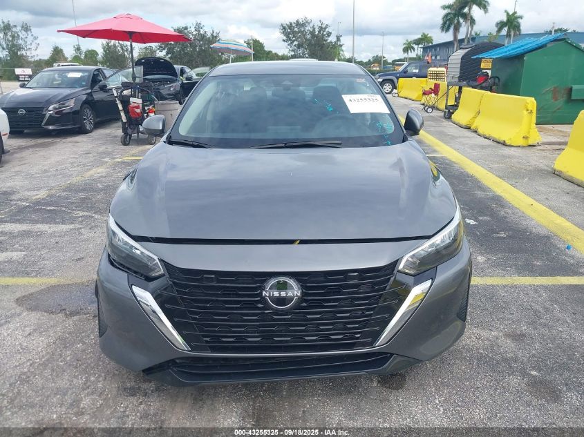 2025 Nissan Sentra S VIN: 3N1AB8BV8SY282437 Lot: 43255325