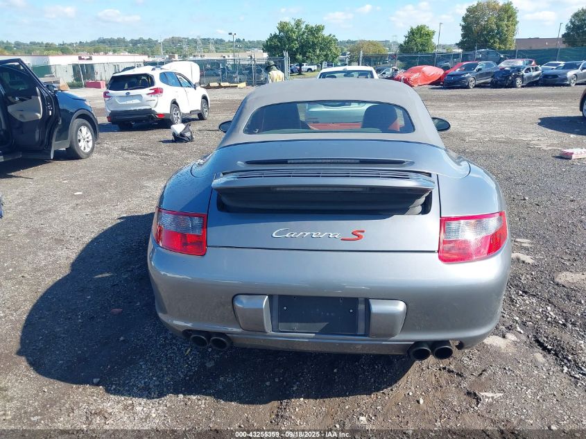2005 Porsche 911 Carrera S VIN: WP0CB29965S765262 Lot: 43255359