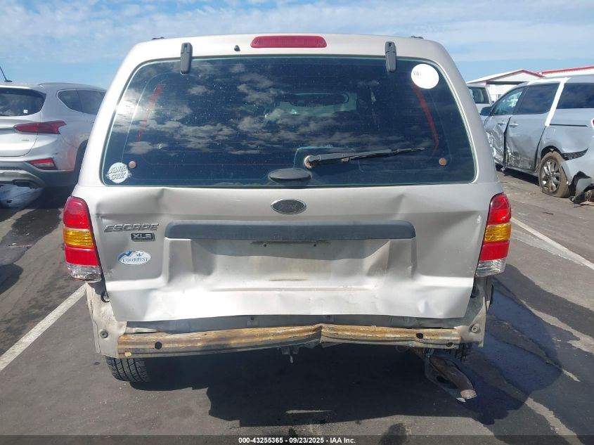 2001 Ford Escape Xls VIN: 1FMYU01141KB90949 Lot: 43255365