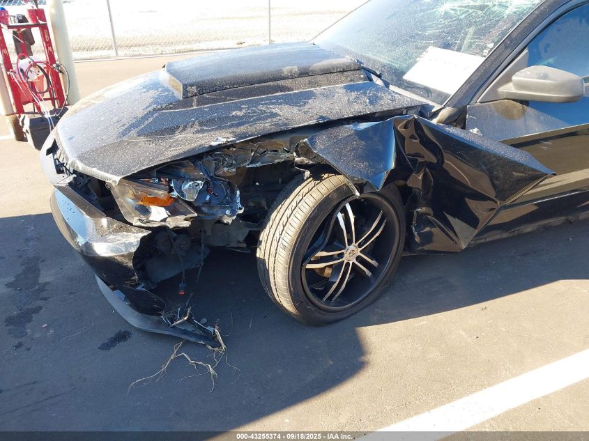 2012 Ford Mustang V6 Premium VIN: 1ZVBP8AM8C5266424 Lot: 43255374