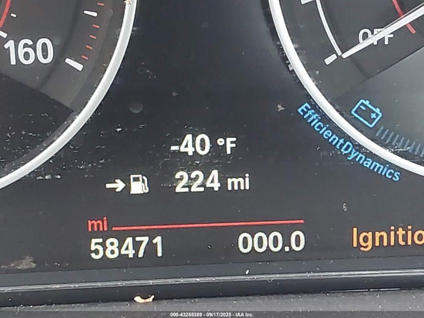 2016 BMW 328I xDrive VIN: WBA8E3G52GNU05665 Lot: 43255389