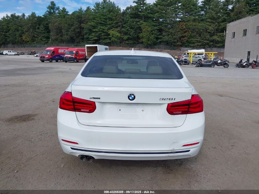 2016 BMW 328I xDrive VIN: WBA8E3G52GNU05665 Lot: 43255389