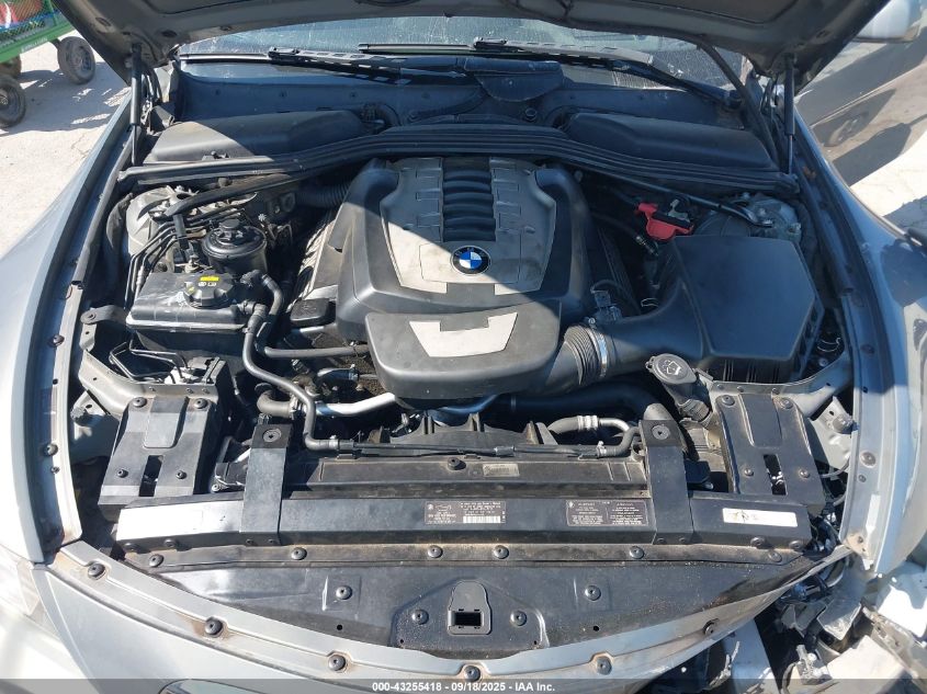 2007 BMW 650I VIN: WBAEH13517CR52460 Lot: 43255418