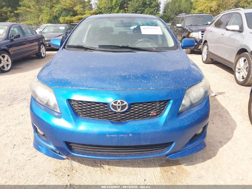 2009 Toyota Corolla S VIN: 1NXBU40E39Z087197 Lot: 43255557