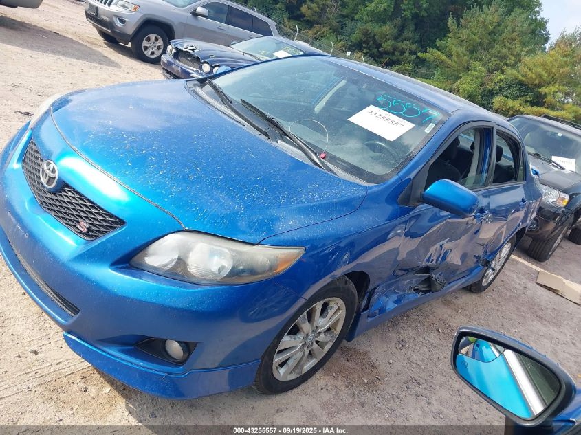 2009 Toyota Corolla S VIN: 1NXBU40E39Z087197 Lot: 43255557