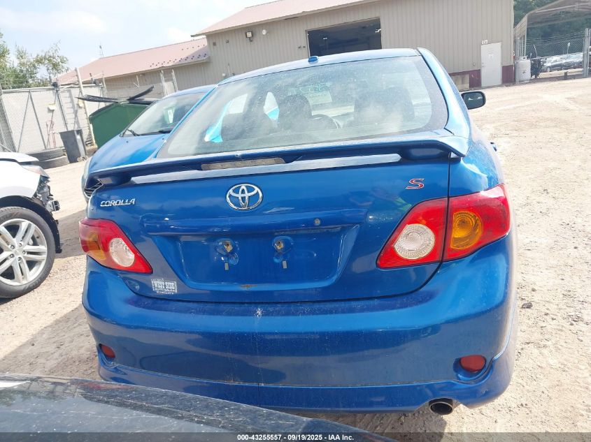 2009 Toyota Corolla S VIN: 1NXBU40E39Z087197 Lot: 43255557