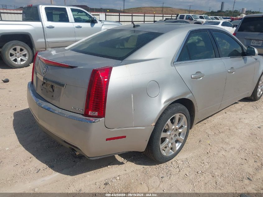 2008 Cadillac Cts Standard VIN: 1G6DF577180157096 Lot: 43255559