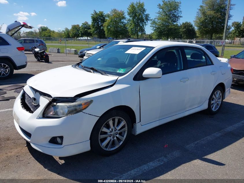 2010 Toyota Corolla S VIN: 2T1BU4EE8AC473371 Lot: 43255604