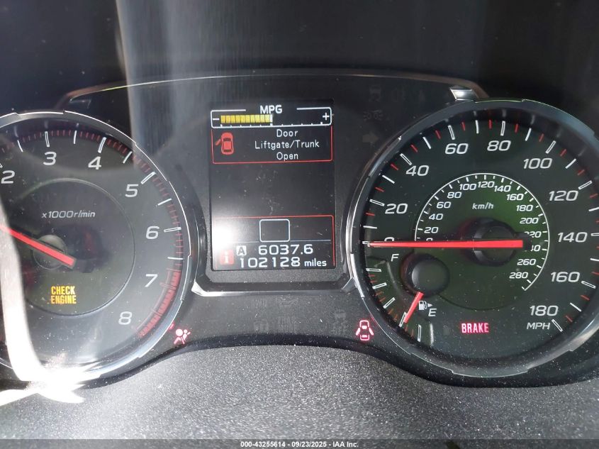 2021 Subaru Wrx VIN: JF1VA1A62M9805954 Lot: 43255614