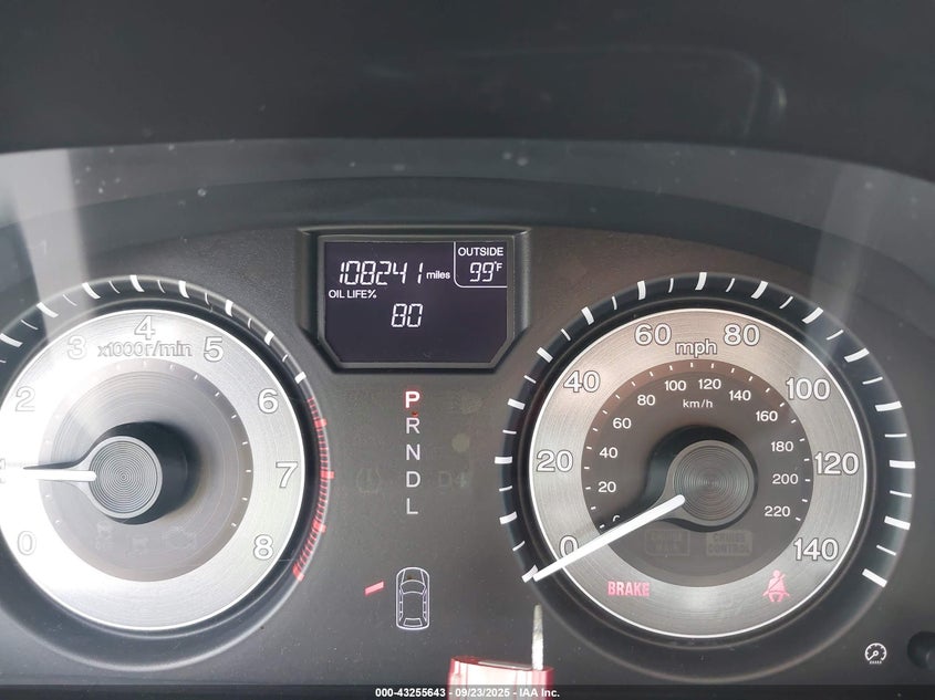 2014 Honda Odyssey Ex-L VIN: 5FNRL5H67EB050634 Lot: 43255643