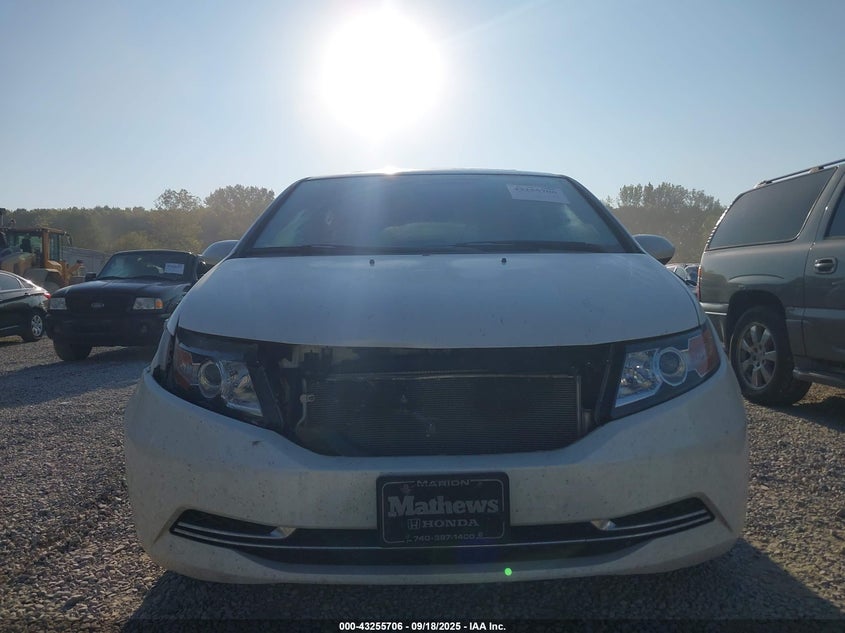 2014 Honda Odyssey Ex-L VIN: 5FNRL5H60EB062530 Lot: 43255706