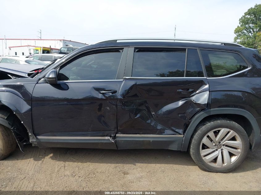 2021 Volkswagen Atlas 2.0T Sel VIN: 1V2BP2CAXMC577836 Lot: 43255753