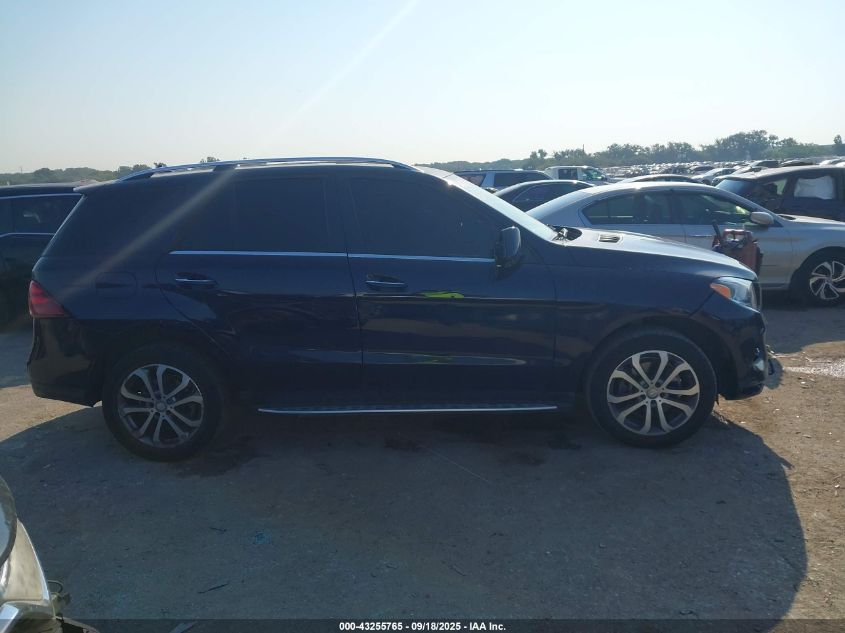 2016 Mercedes-Benz Gle 350 VIN: 4JGDA5JB3GA656284 Lot: 43255765