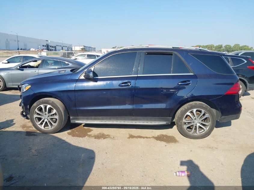 2016 Mercedes-Benz Gle 350 VIN: 4JGDA5JB3GA656284 Lot: 43255765
