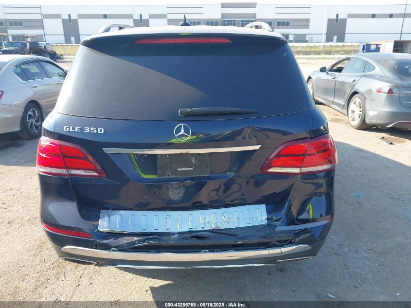 2016 Mercedes-Benz Gle 350 VIN: 4JGDA5JB3GA656284 Lot: 43255765