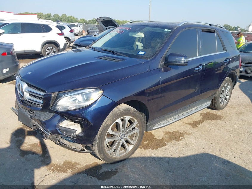 4JGDA5JB3GA656284 2016 MERCEDES-BENZ GLE photo no. 2