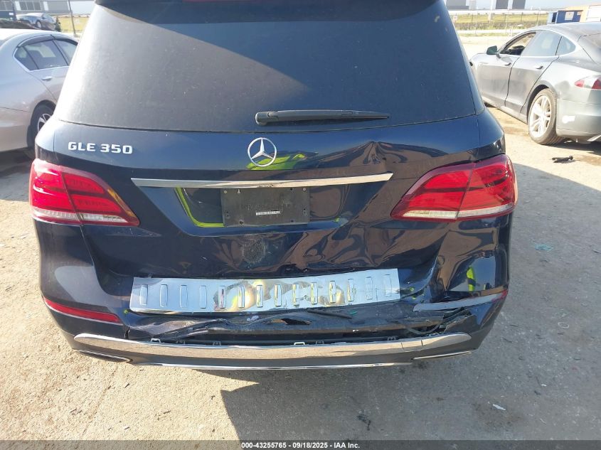 2016 Mercedes-Benz Gle 350 VIN: 4JGDA5JB3GA656284 Lot: 43255765