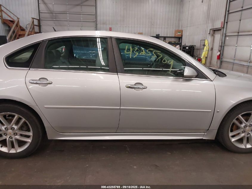 2009 Chevrolet Impala Ltz VIN: 2G1WU57M891262010 Lot: 43255769