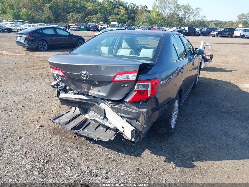 2012 Toyota Camry Le VIN: 4T4BF1FK3CR250319 Lot: 43255810
