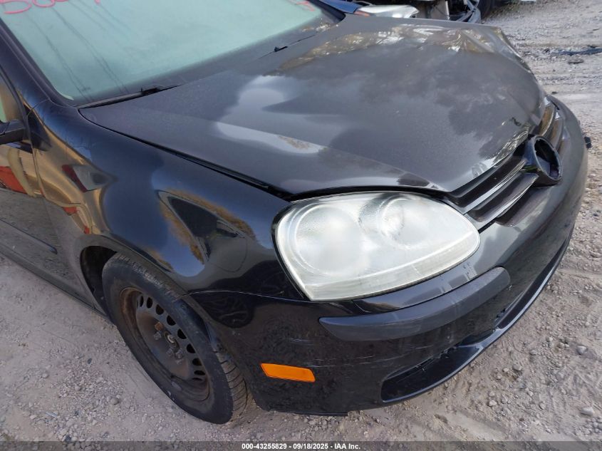 2008 Volkswagen Rabbit S VIN: WVWBB71K08W169102 Lot: 43255829