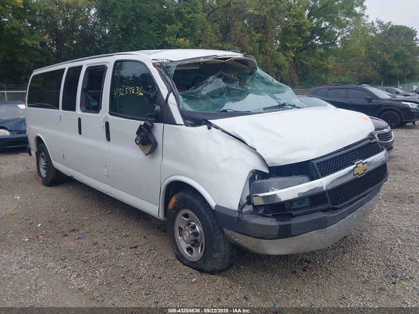 2019 CHEVROLET EXPRESS 3500 LT - 1GAZGPFG6K1153147