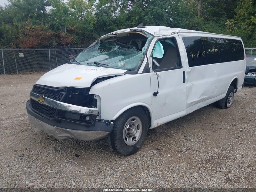 2019 CHEVROLET EXPRESS 3500 LT - 1GAZGPFG6K1153147