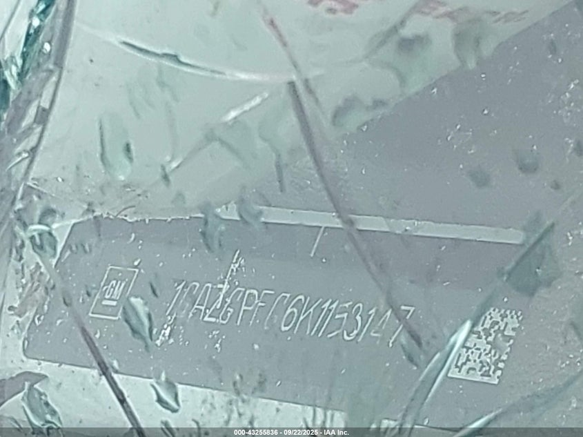 2019 CHEVROLET EXPRESS 3500 LT - 1GAZGPFG6K1153147