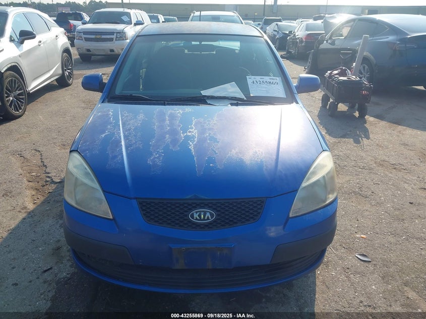 2009 Kia Rio Lx VIN: KNADE223596456850 Lot: 43255869
