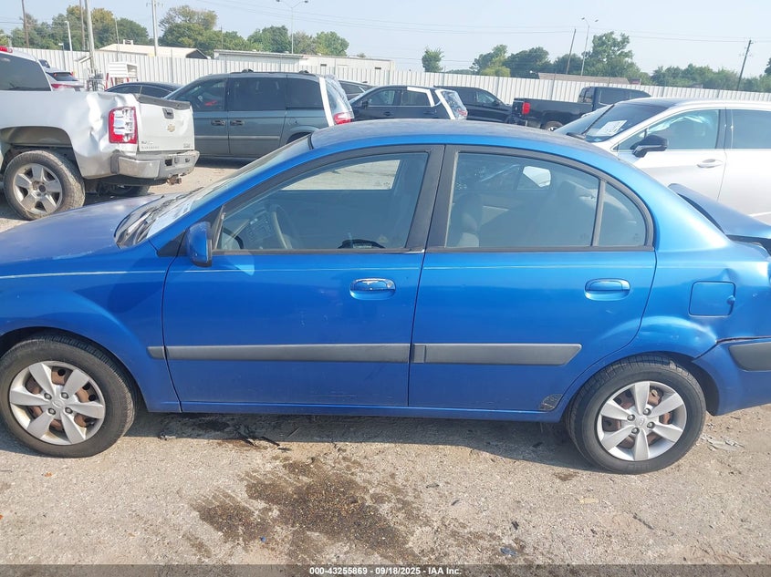 2009 Kia Rio Lx VIN: KNADE223596456850 Lot: 43255869