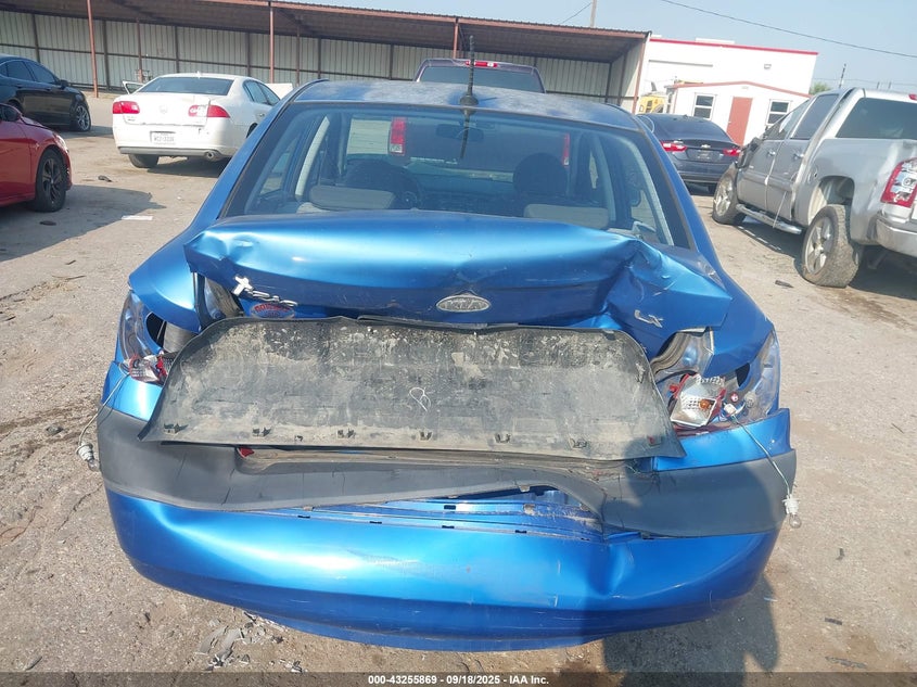 2009 Kia Rio Lx VIN: KNADE223596456850 Lot: 43255869