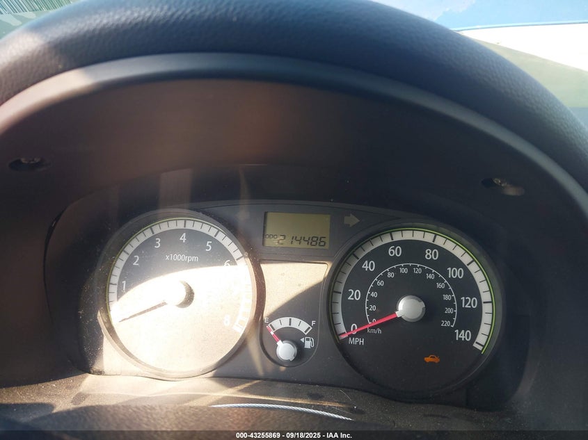 2009 Kia Rio Lx VIN: KNADE223596456850 Lot: 43255869