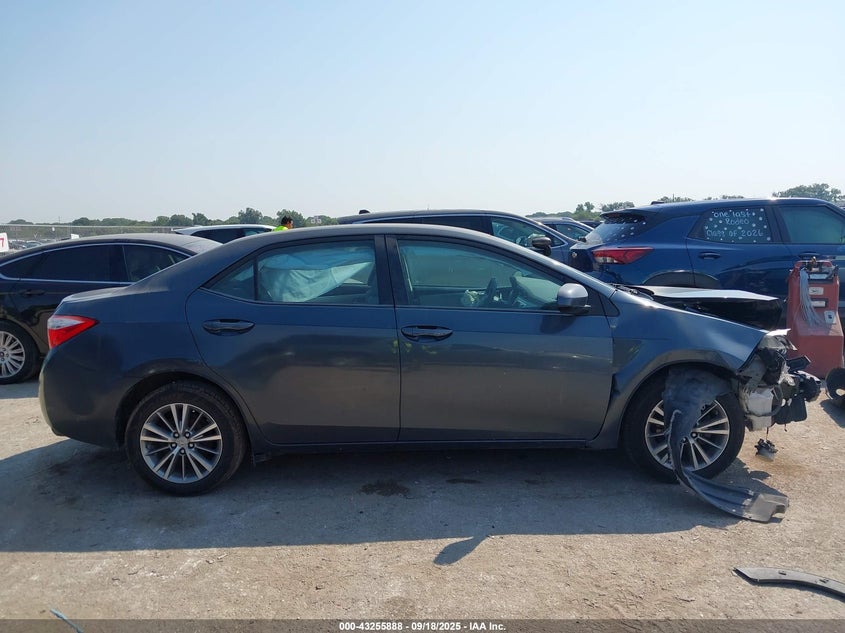 2015 Toyota Corolla Le Plus VIN: 5YFBURHEXFP251642 Lot: 43255888