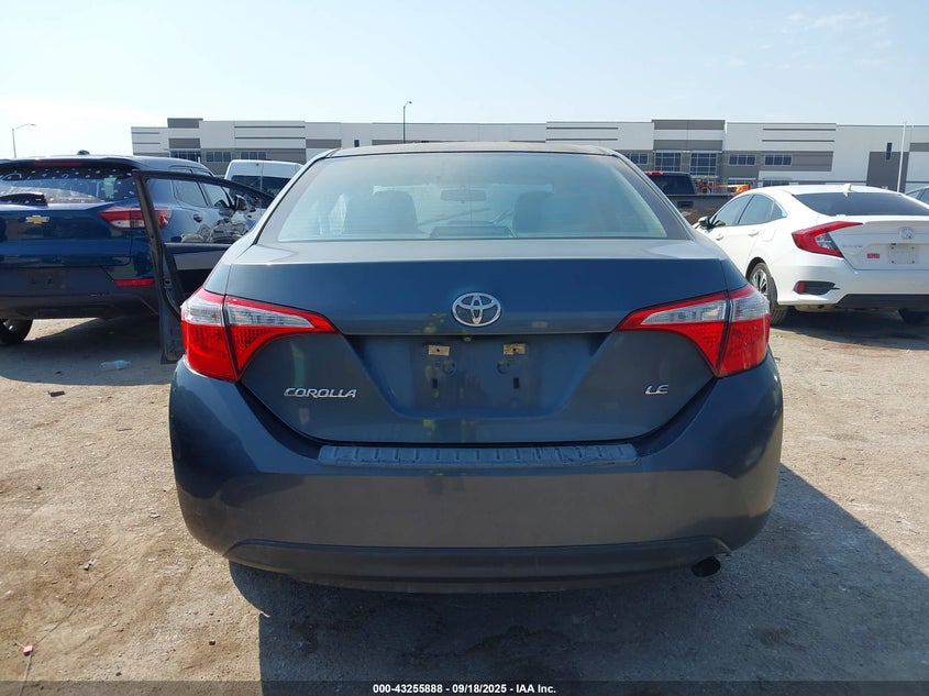 2015 Toyota Corolla Le Plus VIN: 5YFBURHEXFP251642 Lot: 43255888