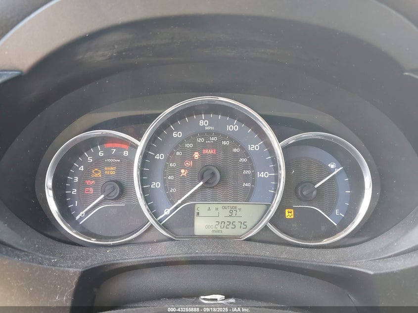 2015 Toyota Corolla Le Plus VIN: 5YFBURHEXFP251642 Lot: 43255888