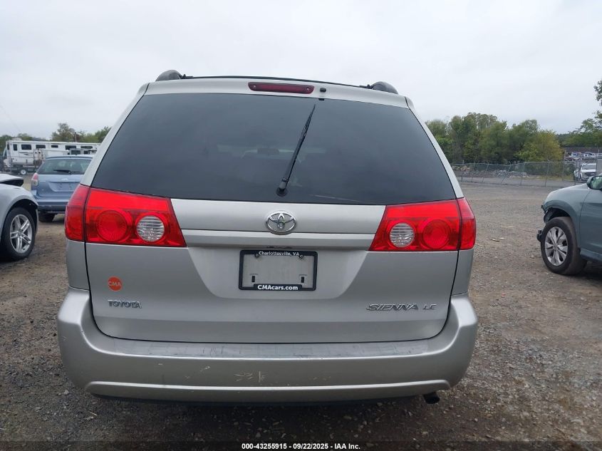 2007 Toyota Sienna Ce/Le VIN: 5TDZK23C17S060699 Lot: 43255915