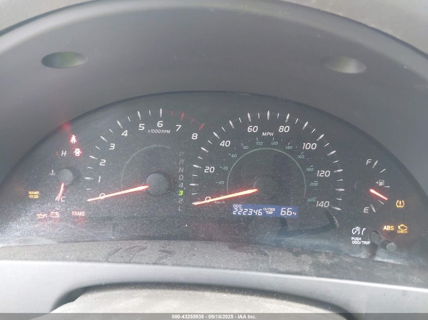 2008 Toyota Camry Le VIN: 4T1BE46K68U244309 Lot: 43255938